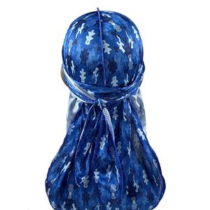 Gorro de satén tipo durag para dormir, gorros grandes con banda para atar el cabello y correas ajustables para mujer - Product Image 1
