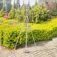 Titans Arroseur à impact en métal de 1 pouce pour irrigation de jardin de pelouse