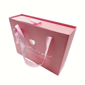 Custom Logo Printed Luxury Rigid Wedding Gift Box with Handbag Shape Necklaces Earrings Packaging Boxes for Birthday's Gift - Product Image 5