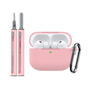 Étui pour AirPods Pro 3 avec kit de nettoyage, étui personnalisé en silicone pour écouteurs, étui pour AirPods Pro 3ème génération - Product Image 1