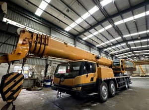 Grúa Hidráulica Amarilla de 70 Toneladas, Modelo 2018, Cilindro Hidráulico Sany, Equipo de Construcción Usado - Product Image 5