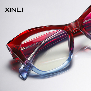 Gafas XINLIAnti Luz Azul 2197 con Marco Grueso TR90, Gafas Ópticas para Mujer, Proveedor Mayorista en Línea - Product Image 6