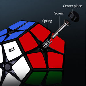 QIYI-rompecabezas con forma de diamante para niños y adultos, juguete de rompecabezas con forma de dodecaedro, QIHENG, cubos de velocidad, 2x2 - Product Image 4