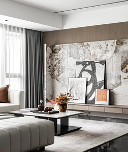 Marmo Naturale Brasiliano Quarzite Pandora Bianco Pietra di Lusso Marmo Patagonia per Decorazione d'Interni - Product Image 2