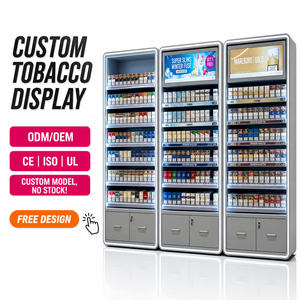 Espositore per Sigarette e Tabacco Personalizzato OEM&ODM per <span class=keywords><strong>Negozi</strong></span> <span class=keywords><strong>di</strong></span> Tabacchi, Dispenser con LED e Stampo Esclusivo - Product Image 1