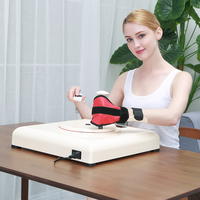 Appareil d'entraînement de rééducation de l'articulation du coude et du bras d'entraîneur de physiothérapie de main active et passive électrique portative