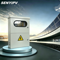 Boîtier de distribution solaire industriel 35KW 80A connecté au réseau avec protection contre la foudre SPD, disjoncteur MCB 380V, étanche IP65