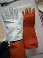 Gants isolants pour électriciens basse tension de classe 0, conformes aux certifications IEC 60903 et ASTM D120.