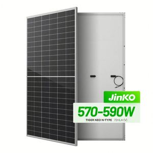 Panel Solar Jinko de 580W 585W 590W 595W 600W 605W 182mm, Precio de Fábrica, Placa de Batería Solar Jinko, Módulos Fotovoltaicos Tipo N 72HL4-V - Product Image 1