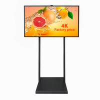 Высокояркий цифровой ЖК-киоск с поддержкой 2500 CMS, дисплей для меню, текстовый экран, читаемый на солнце, рекламный экран для витрин магазинов