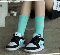 Chaussettes Elite en coton pour femmes, pour le fitness, le yoga et le basket-ball, avec logo personnalisé, pour vélo de route et sport, avec style de piste à la mode
