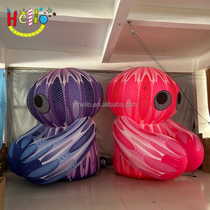 Sculptures éclairées par couleur Accessoires de scène fantaisistes Wonderland Psychédélique gonflable - Product Image 6