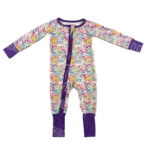 DH ODM vendita calda moda nuovo design bambino bambino bambino <span class=keywords><strong>dinosauro</strong></span> pagliaccetto personalizzato <span class=keywords><strong>pigiama</strong></span> di bambù bambino - Product Image 6