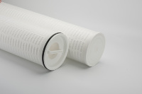 Harga pabrik tahan lama dan tahan korosi 5 μm kartrid filter lipat aliran tinggi untuk mengganti PALL untuk desalinasi air laut