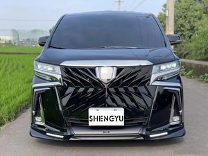 Rejilla de parachoques delantero para to-yo-ta Alphard 35 series 2018 cambio a rejilla de Oro Negro rejilla delantera para reemplazar - Product Image 2