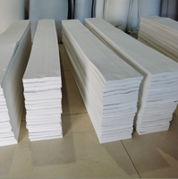 Vente en gros de feutre de polyester blanc épaisseur de tampon de tension machine à refendre le feutre de laine