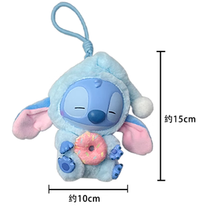 Peluche respirante en PVC Lilo & Stitch pour enfants, jouet doux à thème animal pour le sommeil du bébé/la voiture/le sac, boîte mystère surprise - Product Image 4