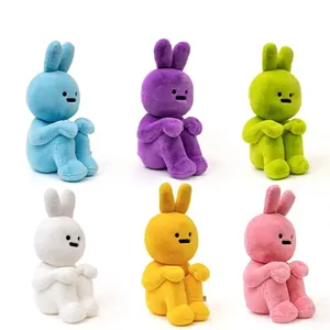 Dễ thương 17/28/40/50cm Easter Bunny PEEPS mềm đồ chơi sang trọng Keychain Dễ Thương Thỏ Thú nhồi bông búp bê gối cho trẻ em Toddler bé