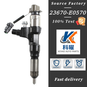 หัวฉีดดีเซลคอมมอนเรลแรงดันสูง Kay รุ่น 23670-E0570 สำหรับเครื่องยนต์ J08E หมายเลข 295050-1440 - Product Image 5