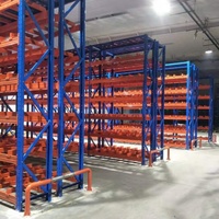 Système de rayonnage industriel à faible coût, robuste, en acier, sélectif, antirouille, pour entrepôt, avec barre de support de palette