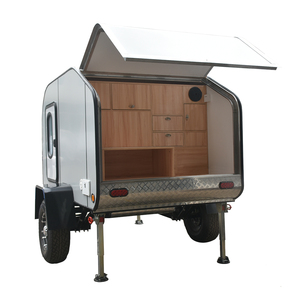 <strong>Mini</strong> Teardrop Lightweight Fiberglass RV Practical <strong>Camper</strong> <strong>Trailer</strong> for Outdoor Camping and Travel on Sale - Product Image 4