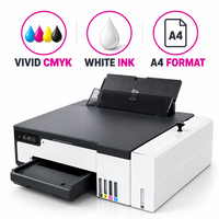 Imprimante DTF A4 L8058 pour petites entreprises, machine d'impression directe sur film, transfert thermique A4, fabrication de t-shirts