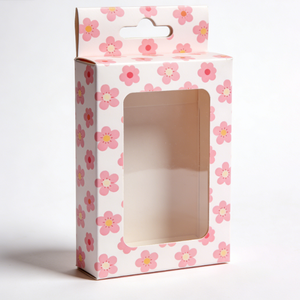 Caja de Embalaje de Papel con Ventana de Diseño Gratuito, Solución de Embalaje Plegable Personalizada para Cosméticos, Caja de Regalo, Cajas de Embalaje de Papel para Juguetes - Product Image 3