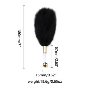 BDSM plume brosse Tease bâton Couple sexe accessoires Flirt Tease Stimulation fessée chatouiller Bondage esclave jouets pour adultes - Product Image 2