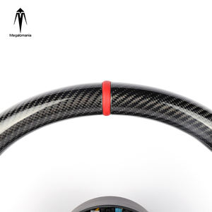 Volante de Cuero con Fibra de Carbono LED Compatible con Benz <span class=keywords><strong>2022</strong></span> Nuevo <span class=keywords><strong>CLS</strong></span> GLE W213 W238 W205 W222 W463 W167 C260 C300 C43 W211 W223 - Product Image 2