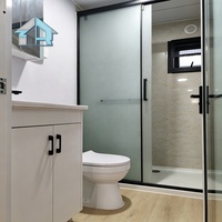 Maison préfabriquée pliable et extensible de 40 pieds, type conteneur, pour complexe hôtelier, glamping, logement d'appoint, bureau, villa, hôpital