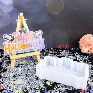 Kingnoo Handmade <b>Silicone</b> <b>Resin</b> Casting <b>Mold</b> with Irregular Shape for DIY Ins Style Decorative Ornaments and Cake Tools - Product Image 4