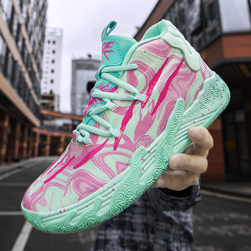 Pink green color