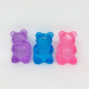 Venta al por mayor desde almacén de EE. UU.: Juguetes antiestrés de oso de goma de subida lenta, bonitos y de alivio de la ansiedad para niños y niñas - Product Image 1