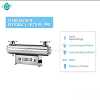 Installation Facile 500L/H 1000L 2000L/H Pompe à Pression RO UV avec Moteur pour Traitement de l'Eau, Idéale pour Écoles et Hôpitaux