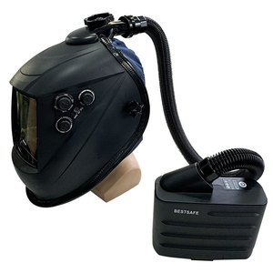 EN12941 alimentati aria purificatore respiratori PAPR Auto oscuramento della saldatura casco per la vendita - Product Image 1