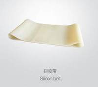 Bande transporteuse transparente sans couture blanche MINSEN, fabricant de bandes transporteuse en silicone