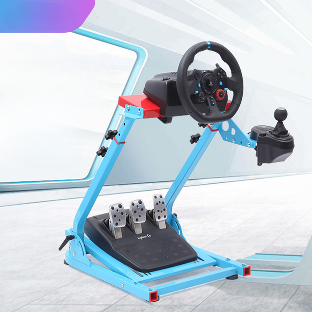 New product explosion factory direct supply racing simulation game folding holder G29 bracket game steering wheel stand