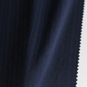 Chất Lượng Cao Thời Trang Sáng Bóng Sọc Vải <span class=keywords><strong>Polyester</strong></span> Phụ Nữ Ăn Mặc Váy Vải - Product Image 4