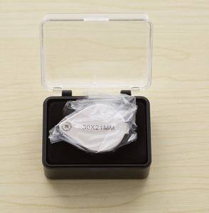 Diamantloep Beste Prijs Op Maat 21mm 10x Lensloep Metalen Opvouwbare Diamant Juwelen Edelsteen Vergrootglas - Product Image 5