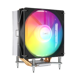 ProArtist Ya Jun E3V3 120mm Four Copper Tube <b>Computer</b> Cooling <b>Fan</b> CPU Air-Cooled Radiator Alloy Bearing 16dBA Multicolor LED Com - Product Image 2