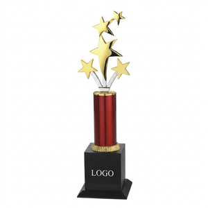 Trofeo de Lujo de Aleación de Zinc con Acabado Plateado e Impresión UV, Temas Deportivos y de Mascotas - Diseño Portátil para Logros Prestigiosos - Product Image 1
