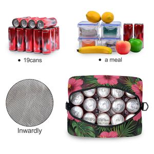 Custom Oxford Insulated Shoulder Tote Waterproof Reusable Oxford <b>Cooler</b> Tote Bag ForPicnic Wine Bottle Lunch Box <b>Cooler</b> Bag - Product Image 2