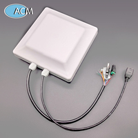 Lecteur RFID UHF intégré longue portée original 865-928 MHz 7dbi RS232/485 Wiegand26 TCP/IP en option