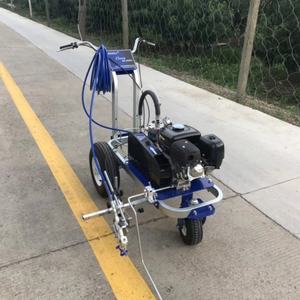 Máquina de Marcado por Pulverización en Frío sin Aire Personalizable para Líneas de Tráfico, Equipo de Pintura de Líneas Viales con Motor - Product Image 1