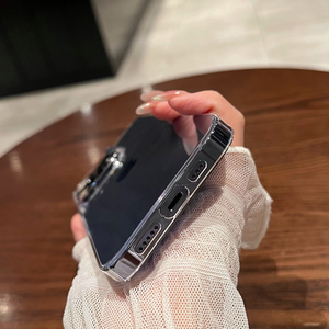 PC transparente para iPhone 15 funda de teléfono Cobertura completa a prueba de golpes 12 Pro Max 14 Plus 11 13 <span class=keywords><strong>mini</strong></span> 12 funda rígida ultrafina - Product Image 5