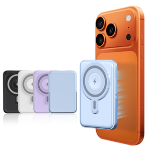 Batteries externes portables haute capacité 10000 mAh, chargeur sans fil à charge rapide pour <span class=keywords><strong>iPhone</strong></span> 15/16/17, <span class=keywords><strong>batterie</strong></span> <span class=keywords><strong>externe</strong></span> - Product Image 4