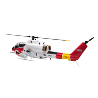 Hélicoptère télécommandé RC FL500 V2 FLISHRC AH-1 Cobra, simulation réaliste, avec contrôle de vol L7 professionnel