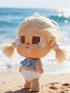 POPMART Orijinal CRY BABY Yeniden Ağlıyor Serisi Peluş Vinil Yüzlü Peluş Kör Kutu Koleksiyon Oyuncağı Sevgiliye Hediye Masaüstü Crybaby - Product Image 5