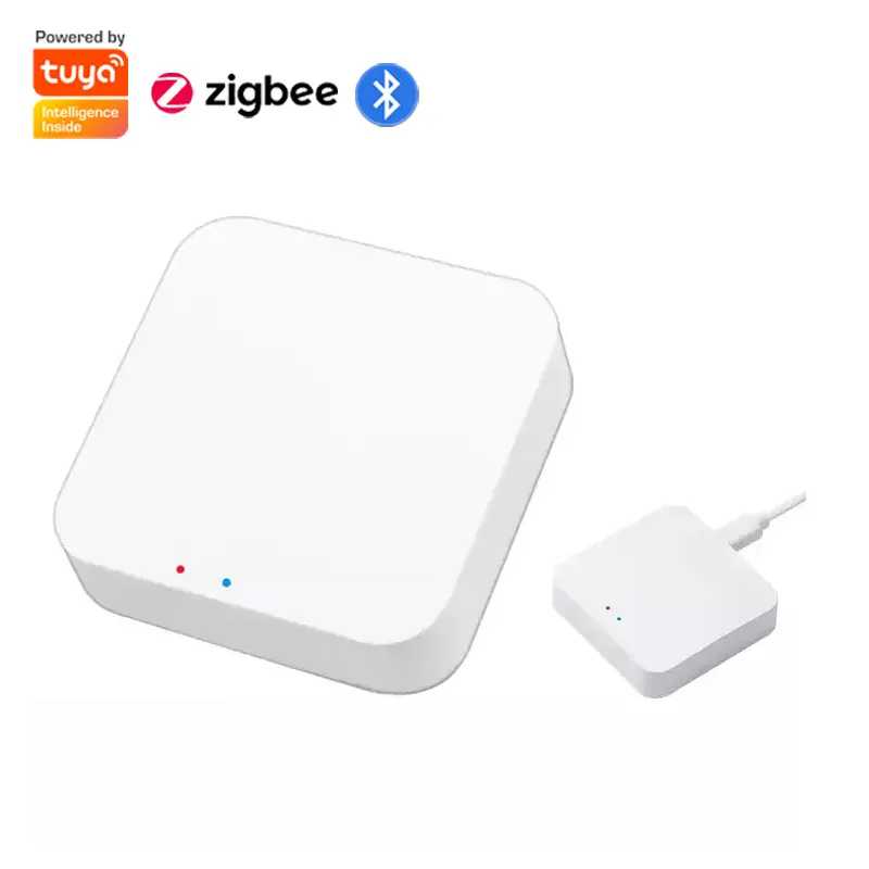 RSH Tuya หลายโหมด ZigBee บลูทูธเกตเวย์ฮับไร้สายเครื่องใช้ในบ้านอัจฉริยะรีโมทคอนโทรลสะพานสนับสนุน Alexa Google