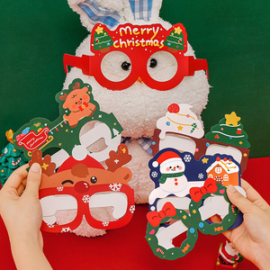 Gafas de Papel Navideñas de Dibujos Animados Encantadoras al por Mayor, Gafas de Papel Navideñas para Niños - Product Image 6